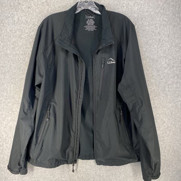 🖤 L.L. Bean Lightweight Full Zip Windbreaker | Men’s XL - Picture 2 of 10
